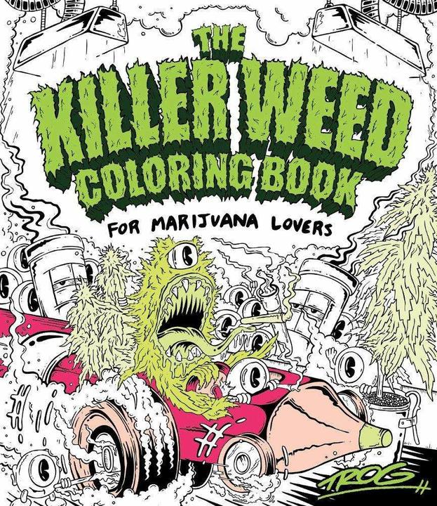 The Killer Weed Colouring Book (English, Trough, 2017)