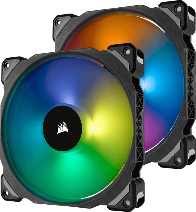 Produktbild Corsair ML140 PRO RGB 2er (140 mm, 2 x)