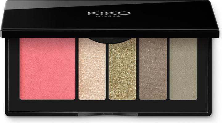 KIKO Milano Smart Eyes and Cheeks Palette (02 Green Garden)