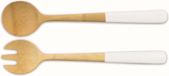 Actual product image Pebbly Salad servers white, 31 cm (Salad servers)