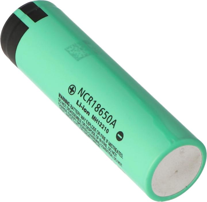 Actual product image Panasonic Battery NCR18650A unprotected (3100 mAh)