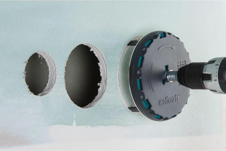 Actual product image wolfcraft Lochsäge verstellbar, Ø 45-130 mm (45 mm, 130 mm)