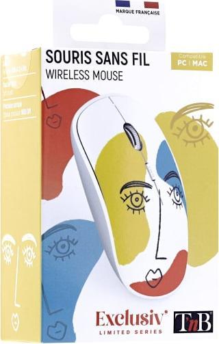 Actual product image T'nB Souris Sans Fil Exclusiv' Art (Blanc) (Wireless)