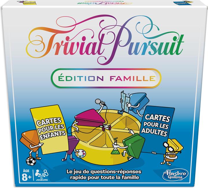 Actual product image Hasbro Gaming Trivial Pursuit Family Edition New Edition (French)