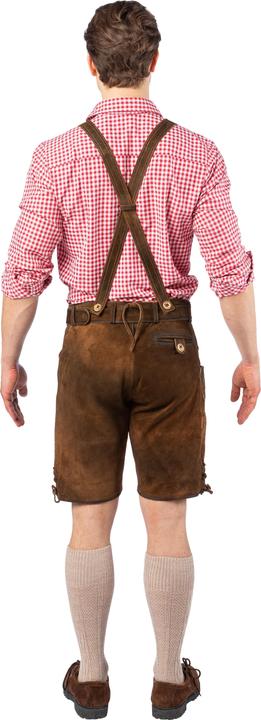 Image du produit Orlob Salopettes traditionnelles pour hommes : pantalons courts en cuir Oktoberfest (52)