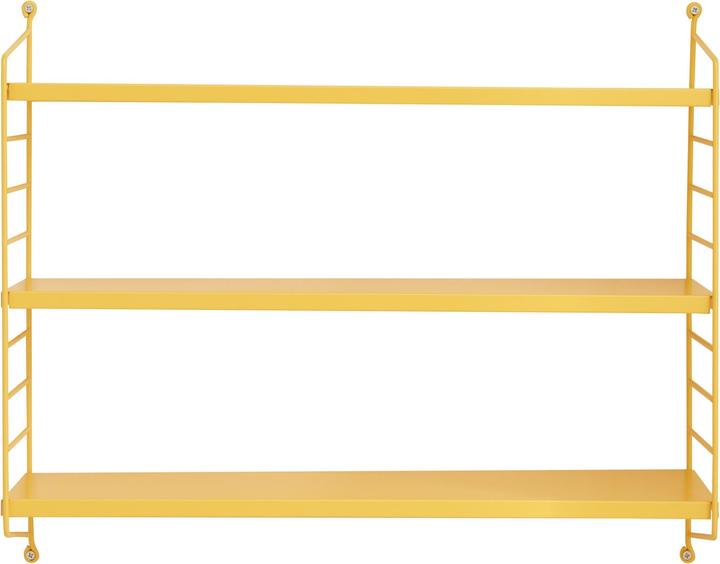 Image du produit En.Casa Étagère murale modulaire Strängnäs Jaune, mat