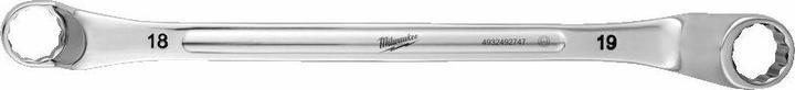 GCS Doppelgebogener Schlüssel 75° - 18x19mm