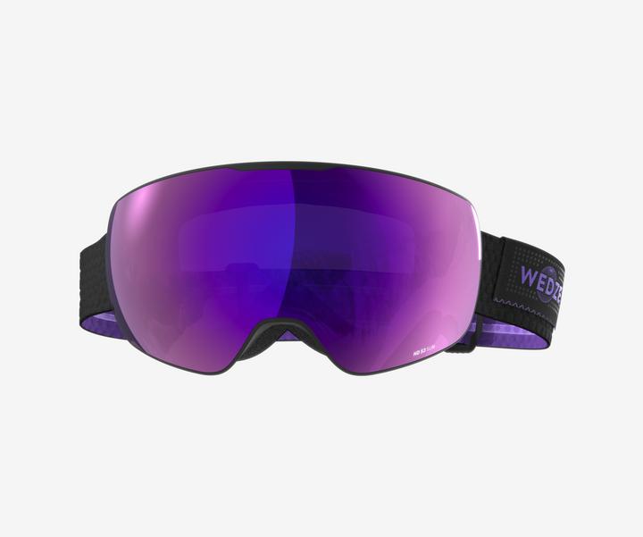 Produktbild Wedze Skibrille Erwachsene/Kinder Schönwetter - G900 S HD violett