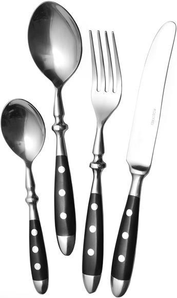 Schwarz Kitchen Jaws cutlery (24 Piece, Cutlery set)