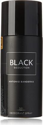 Actual product image Antonio Banderas Seduction In Black deodorant spray 150ml (Spray, 150 ml)