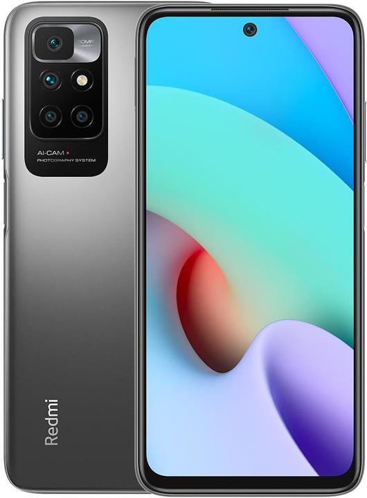 Produktbild Xiaomi TIM Redmi 10 2022 16.5 cm (6.5") Dual SIM Android 11 4G USB Type-C 4 GB 128 GB 5000 mAh Pilka (128 GB, Grau, 6.50", 50 Mpx, 4G)