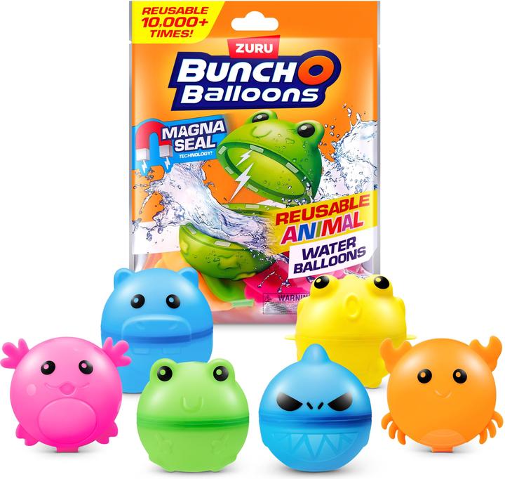 Produktbild Zuru Bunch O Balloons - Animal Water Balloons 6pc (56714UQ1)