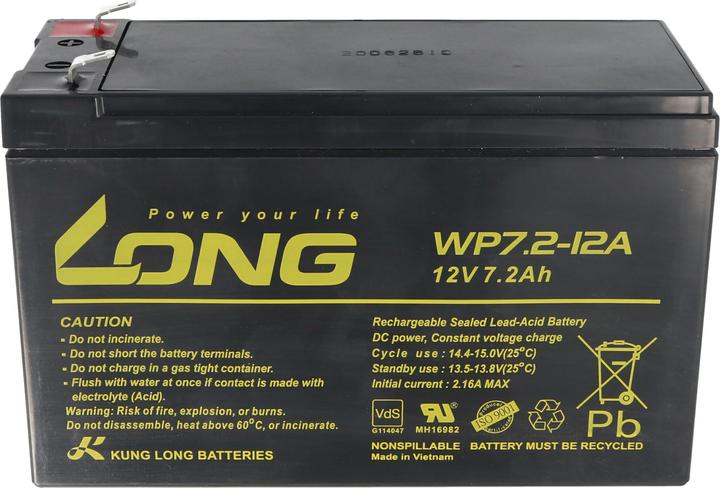 Produktbild Kung Long Akku WP7.2-12A (12 V, 7.20 Ah)
