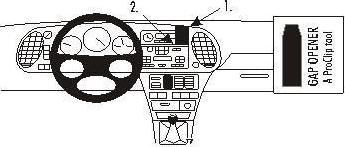 Image du produit Brodit 853015 Support voiture Saab 9-3