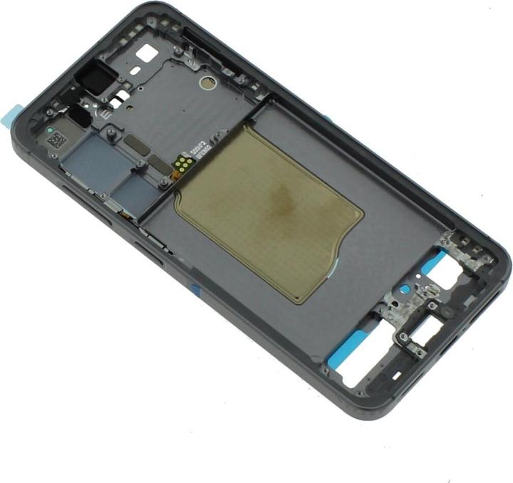 Actual product image Samsung Original Galaxy S25 Rahmen Silver Shadow