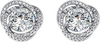 Actual product image Crystalp Elegant Earrings With Crystals Ray 42334.R