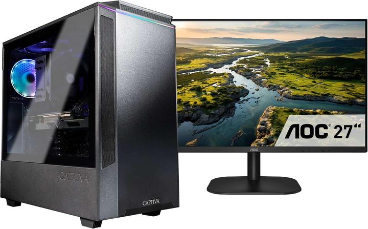 Actual product image Captiva Power Starter R75-053 TFT Bundle Ryzen 7 Radeon Graphics (AMD Ryzen 7 5700G, 16 GB, 1000 GB, AMD Radeon Graphics)