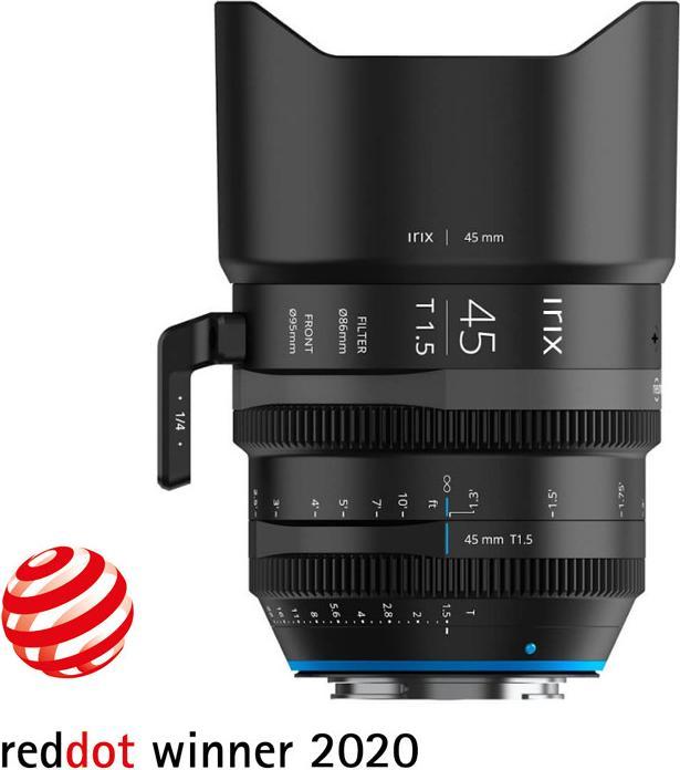 Actual product image Irix Fixed focal length 45 mm T1.5 Cine (metric) (Canon EF, Micro Four Thirds, full size, APS-C / DX)