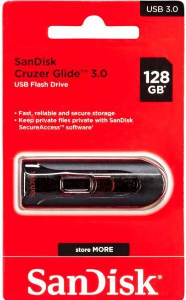 Actual product image SanDisk Cruzer Glide 3.0 (128 GB, USB 3.0)