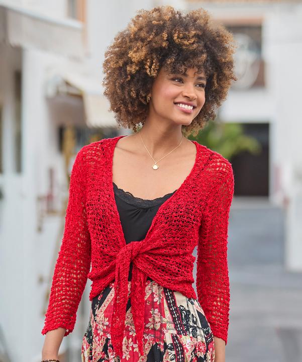 Produktbild Joe Browns Lightweight Popcorn Knit 3/4 Cardigan (One Size)