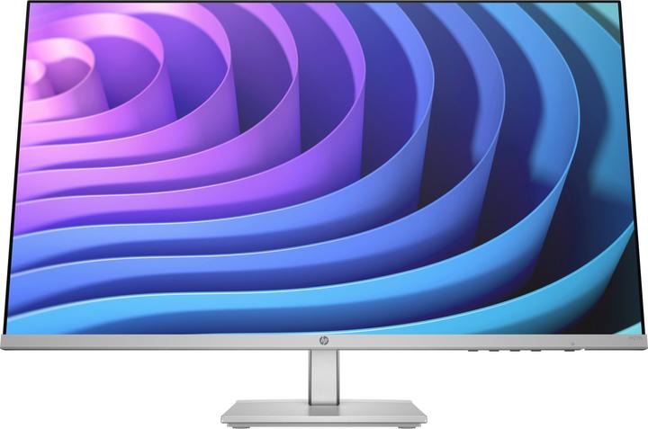 Actual product image HP M27h FHD Monitor 68,58cm 27inch IPS 1920x1080 16:9 300cd/m2 5ms VGA 2xHDMI Black/Silver (P) (1920 x 1080 pixels, 27")