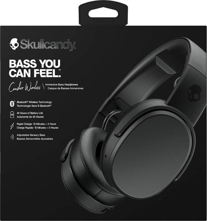 Actual product image Skullcandy Crusher (No noise cancelling, 40 h, Cable, Wireless)