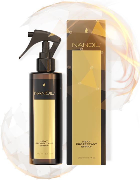 Actual product image Nanoil Heat Protectant Spray (200 ml)
