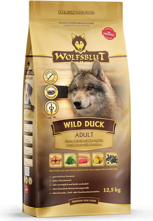 Wolfsblut Canard sauvage (Adulte, 1 pcs, 12500 g)