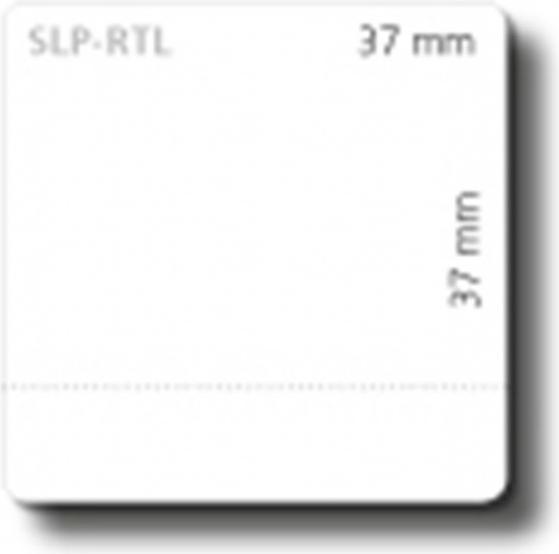 Actual product image Seiko SLP-RTL goods identification labels, 2 rolls of 560 labels each