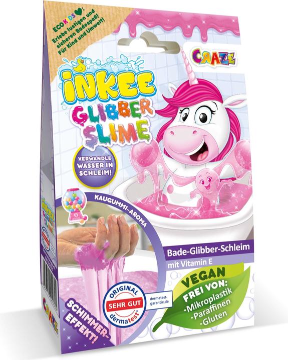 Immagine prodotto Craze Inkee Bath Goo Slime Unicorno (1100 ml, Sali da bagno)