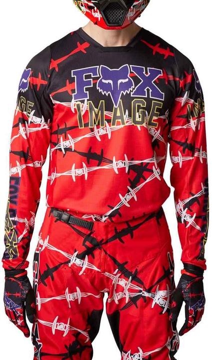Produktbild Fox JERSEY 23 180 BARBED WIRE SE FLO RED (XXS)