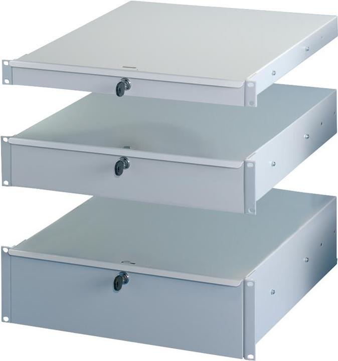 Produktbild Schroff 19 zoll-schubfach - schubfach 19 zoll 2he ral7035