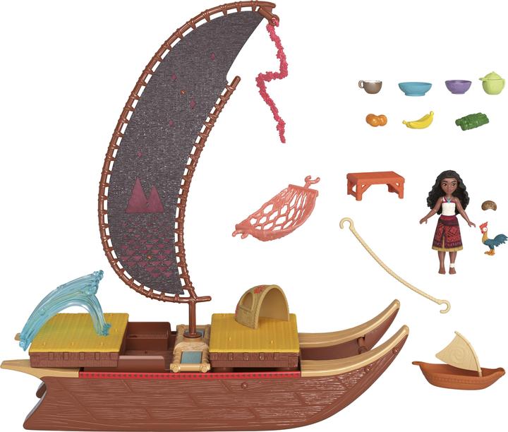 Image du produit Disney Princess Vaiana 2 - Le canoë de l'aventure de Vaiana