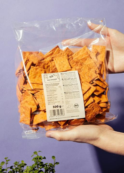 Immagine prodotto KoRo Cracker biologici con polvere di pomodoro e origano (500 g)