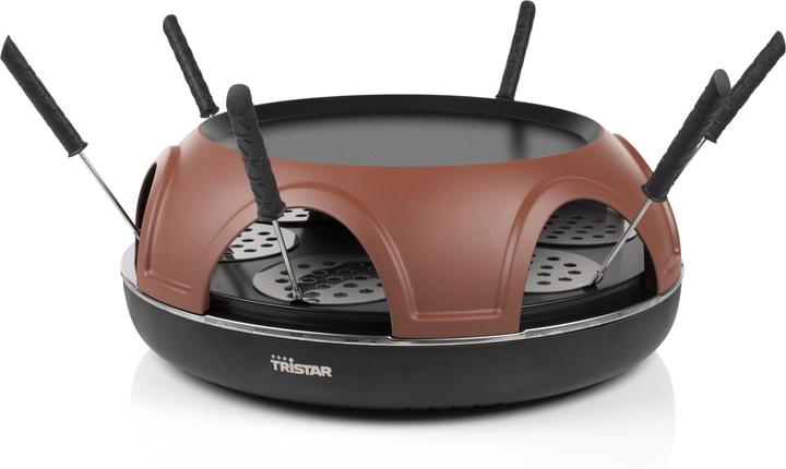 Produktbild Tristar 3- in 1 Pizza Festa als Raclette, Grillplatte und zum Pizza machen