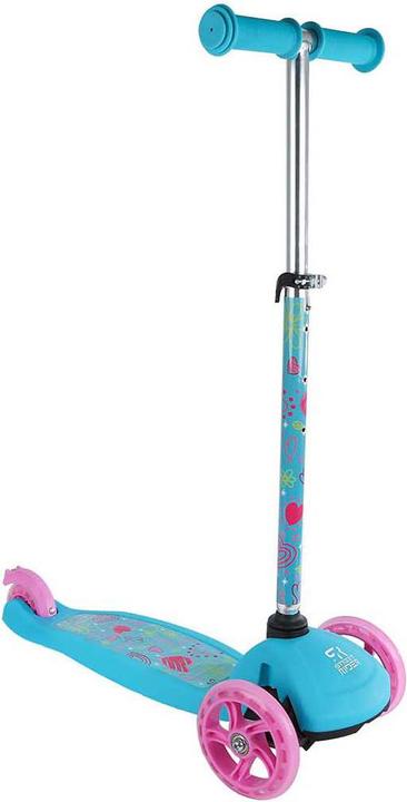 Street Rider 3-Rad-Scooter mit verstellbarem Lenker Abec 7 Pink