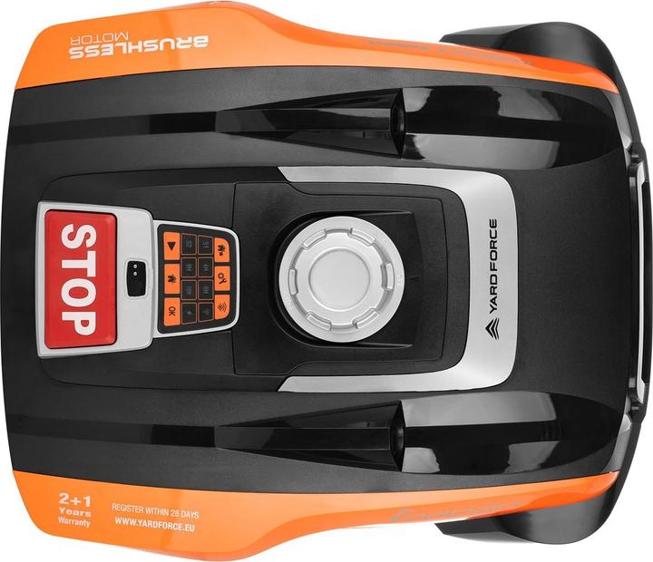 Actual product image Yard Force Compact 400RiS robotic mower (400 m²)
