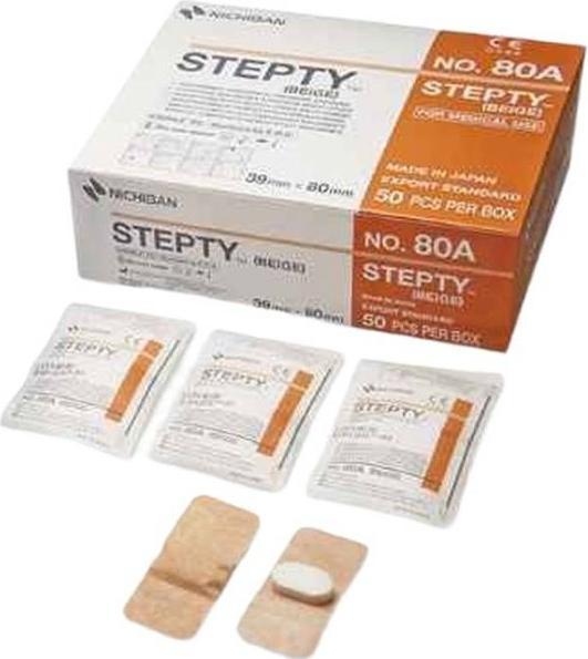 Stepty No80A EU beige, 50 Stück (First Aid Kit)