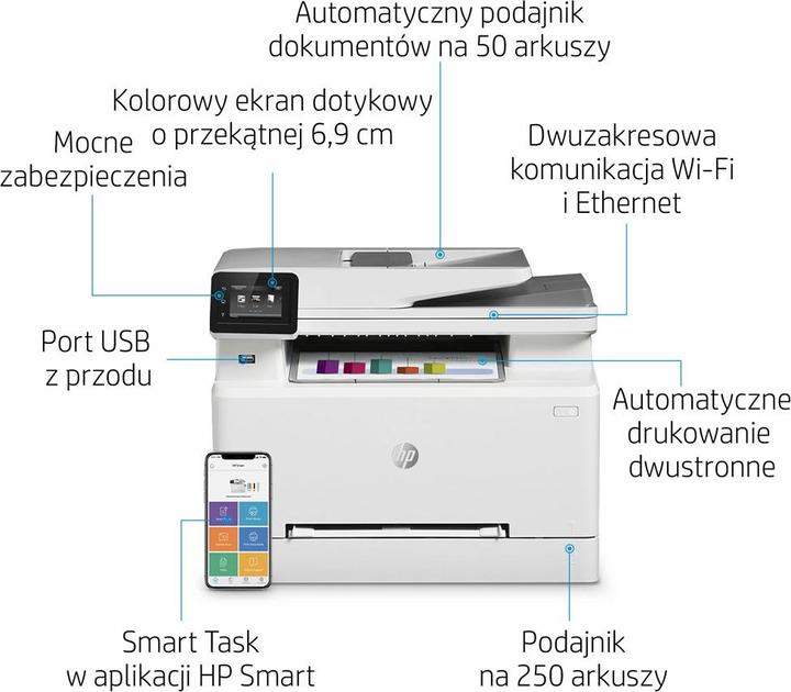 Produktbild HP M283fdw Color LaserJet Pro (Laser, Farbe)