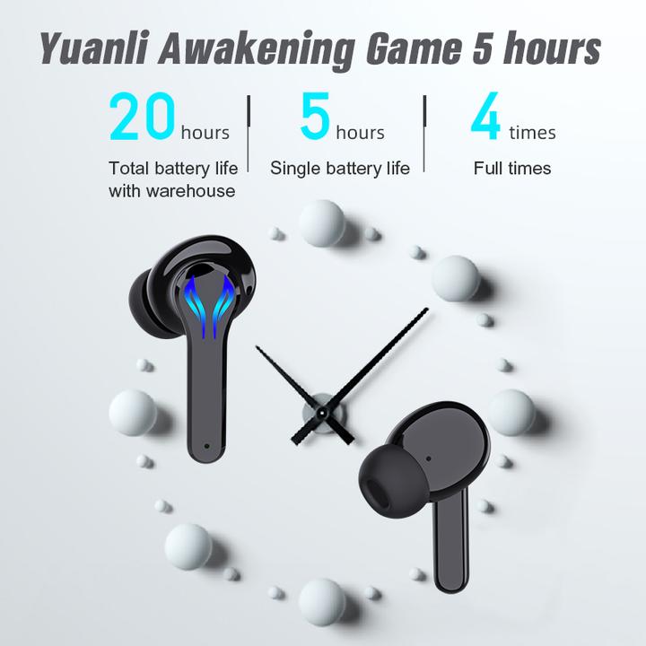 Image du produit PhoneLook Ecouteurs sans fil TWS P86 In-Ear Gaming Headphones avec Bluetooth 5.1 design futuriste incl. lumièr (Sans fil)