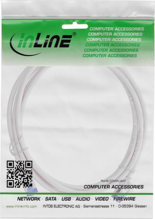 Produktbild InLine Patchkabel Slim (S/FTP, CAT6a, 7.50 m)