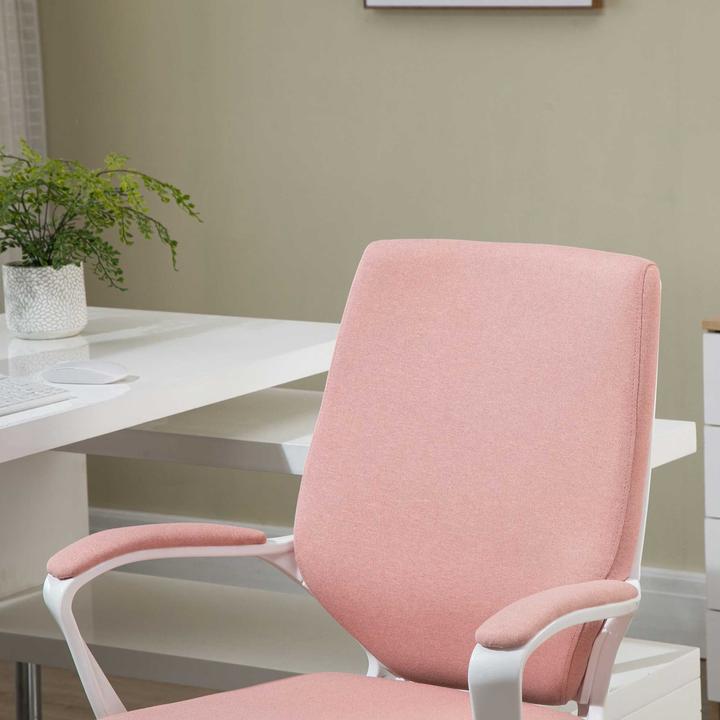 Actual product image Vinsetto Office chair ergonomic line design, soft upholstery