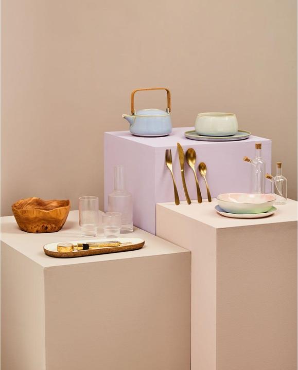 Produktbild Fifty five south Besteck-Set Avie Antik Gold Finish - 16-teilig (4 Stück, Besteck Set)