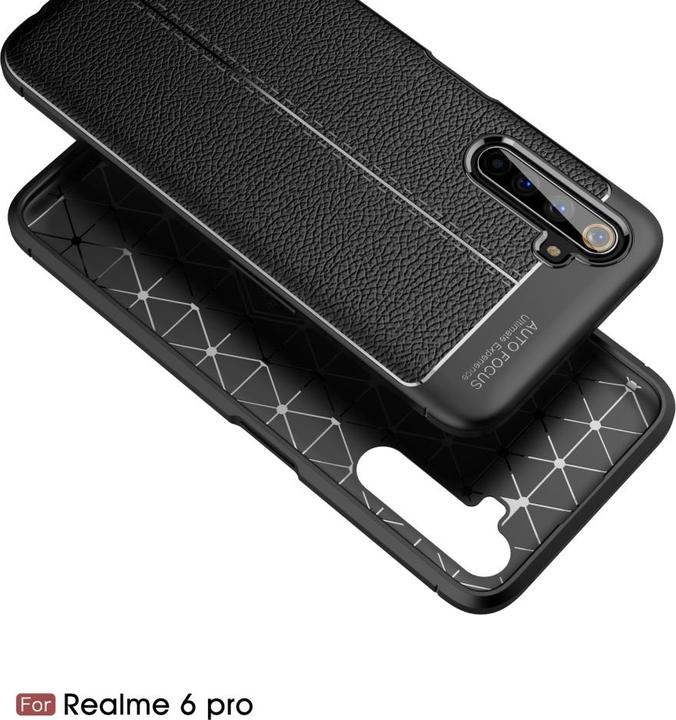 Immagine prodotto Screenguard Realme 6 Pro Custodia in pelle con design TPU (Realme 6 Pro)