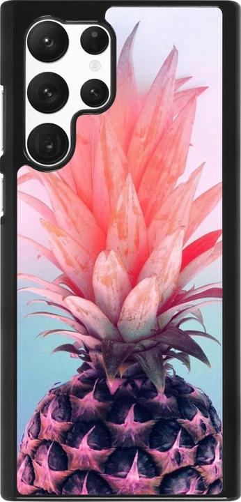 Produktbild PhoneLook Hülle Purple Pink Pineapple (Samsung Galaxy S22 Ultra)