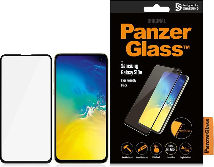 Actual product image PanzerGlass edge to edge (1 Piece, Samsung Galaxy S10e)