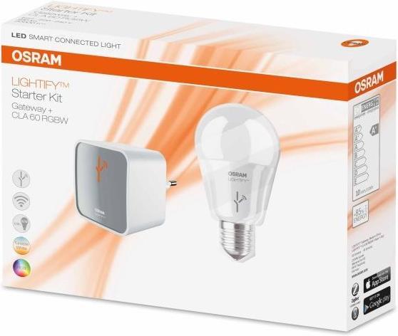 Image du produit Osram Kit de démarrage LED Lightify (E27, 10 W, 810 lm, 1 x, A)