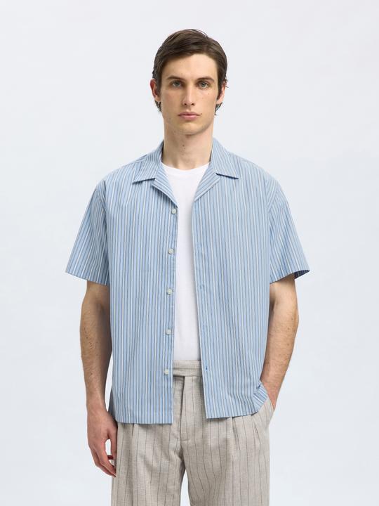 Produktbild Selected Homme Streifen Kurzarmhemd (XL)