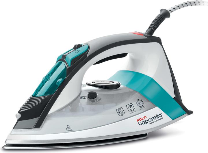Polti Fer à repasser PLEU0251 Vaporella Quick & Comfort QC110 Fer à vapeur, 2200 W, Capacité du réservoir (2200 W, 180 g/min)