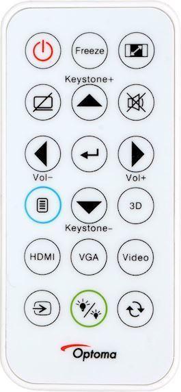 Produktbild Optoma H117ST - DLP-Projektor - tragbar - 3D - 3800 ANSI-Lumen - WXGA (1280 x 800) (WXGA, 3800 lm, 0.52:1)